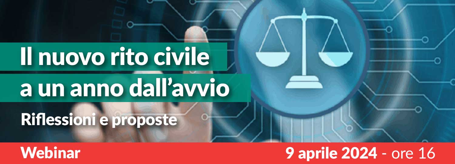 >Il nuovo rito civile a un anno dall’avvio
