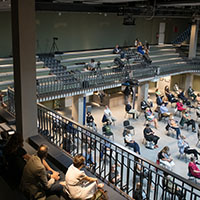 La galleria del teatro Doglio di Cagliari