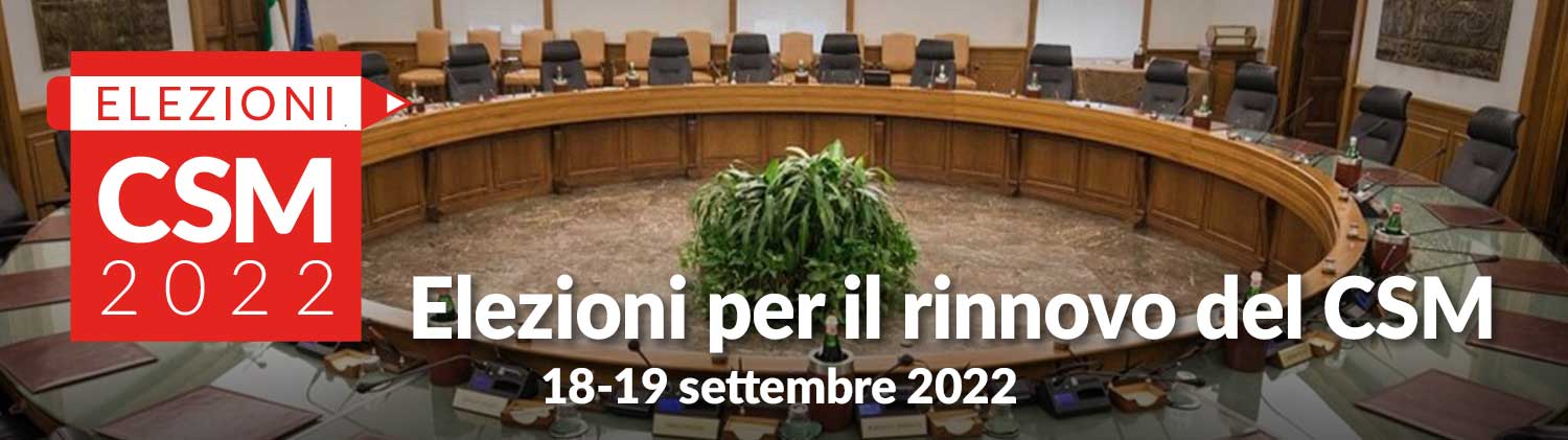 Elezioni CSM 2022