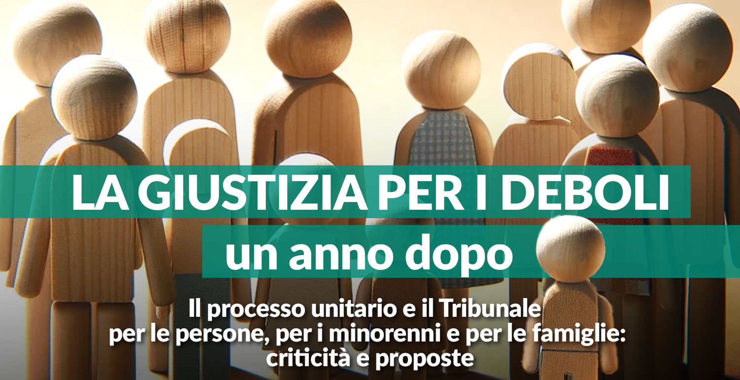 La giustizia per i deboli
