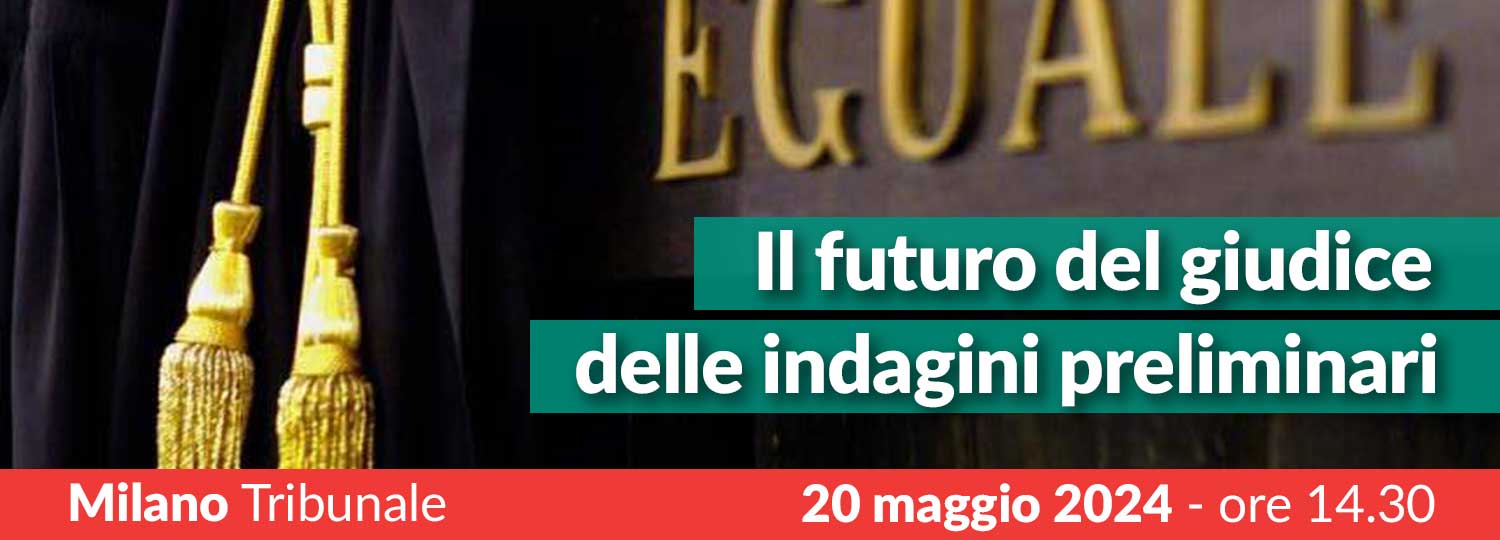 Il futuro del giudice delle indagini preliminari
