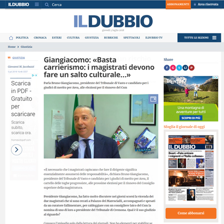 Intervista a Bruno Giangiacomo