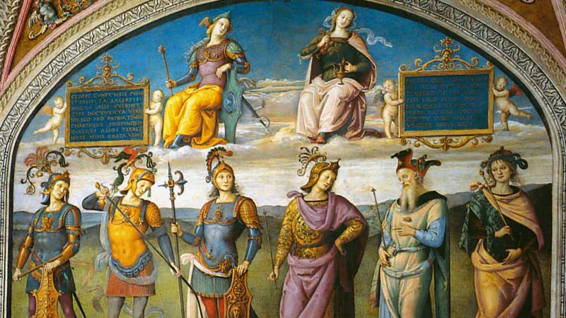 Perugino, Sala udienze