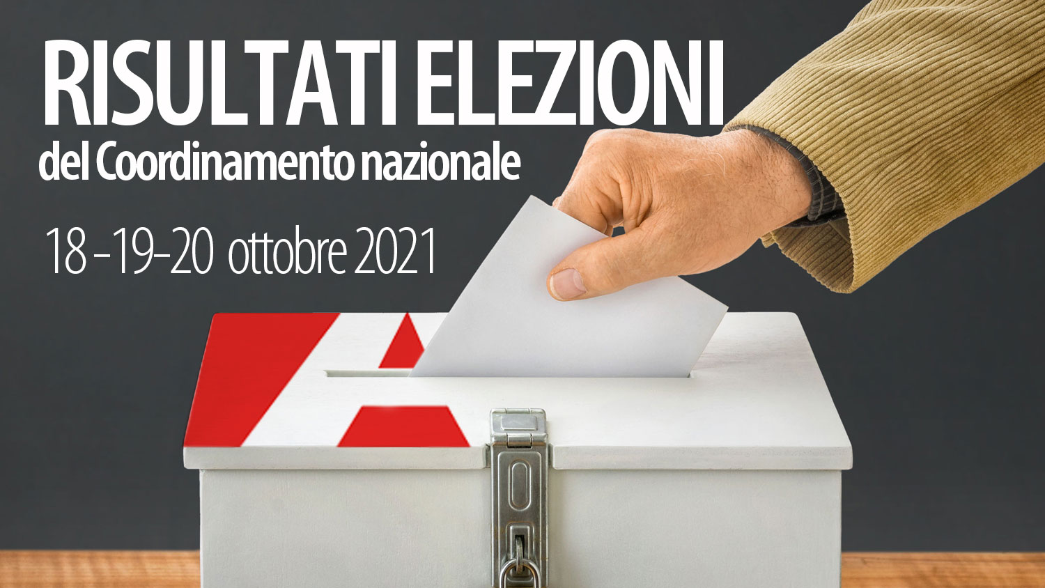 Risultati elezioni del Coordinamento nazionale