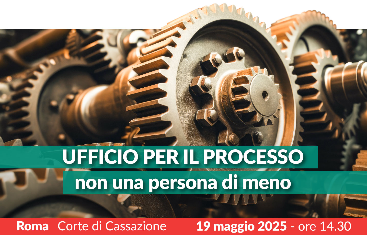 Ufficio per il processo. Non una persona di meno